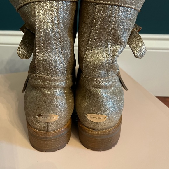 Jimmy choo leather biker boots - Picture 8 of 12